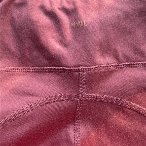 Madewell MWL Flex High-rise 25” Leggings in Weathered Brick, M - Picture 8 of 8